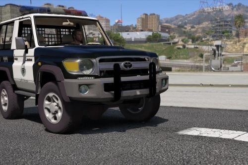 Toyota Land Cruiser j70 Machito full Police 2014  [Add-On | Replace | Livery | Extras | Template] 